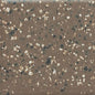 Keystones Artisan Brown Speckle Hexagon 2X2 Matte