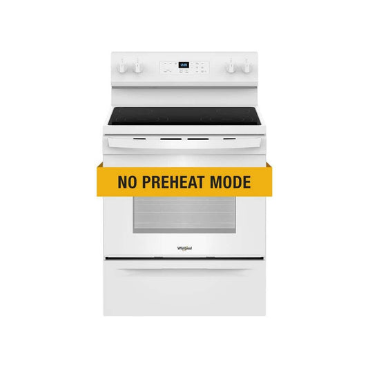 30 in. 4 Element Freestanding Electric Range in White