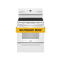 30 in. 4 Element Freestanding Electric Range in White