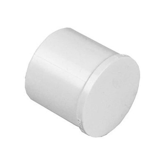 Plug, 2-1/2 in, Spigot, SCH 40/STD, PVC