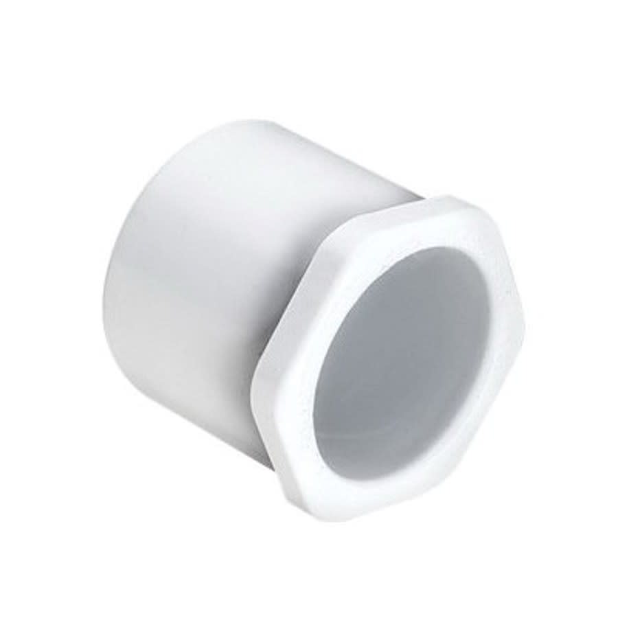 Bushing, 8 x 4 in, Socket x Spigot, SCH 40/STD, PVC