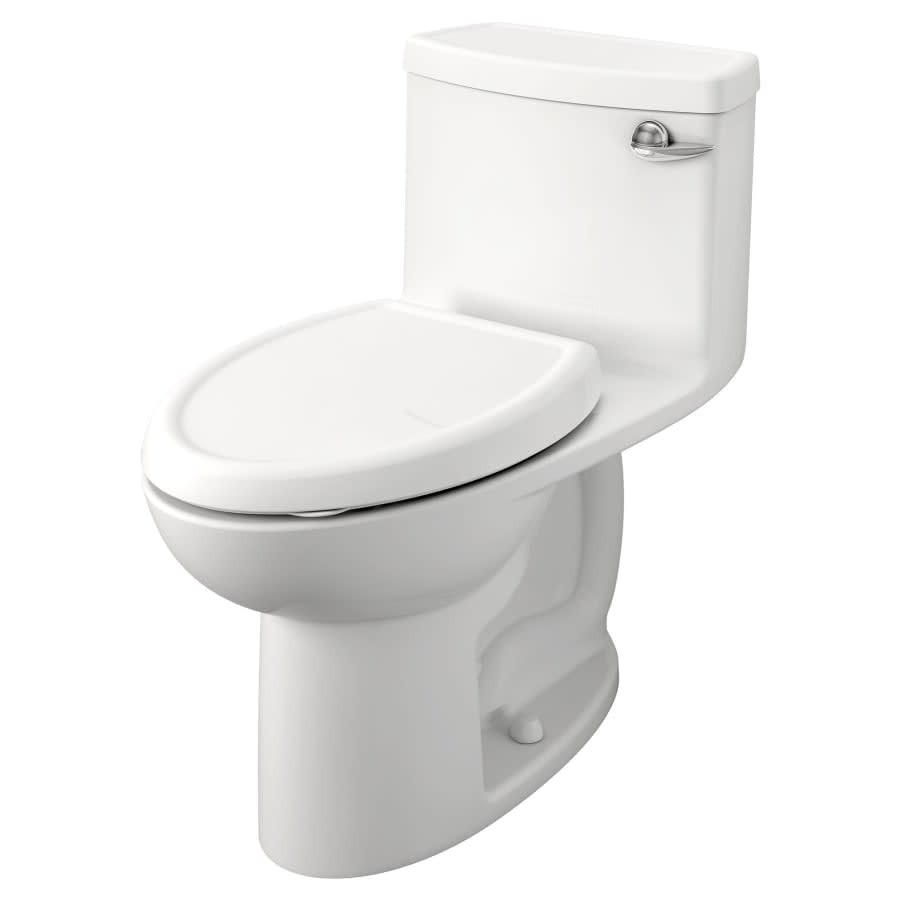 Cadet 3 Compact Elongated One-Piece Toilet with EverClean Surface and Right Height Bowl - Includes Slow-Close Seat - Right Mounted Tank Lever