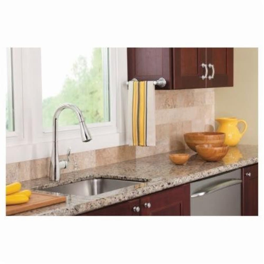 Arbor™ Kitchen Faucet, Deck Mount, ADA, 1 Lever Handle, 1 or 3-Hole, Polished Chrome