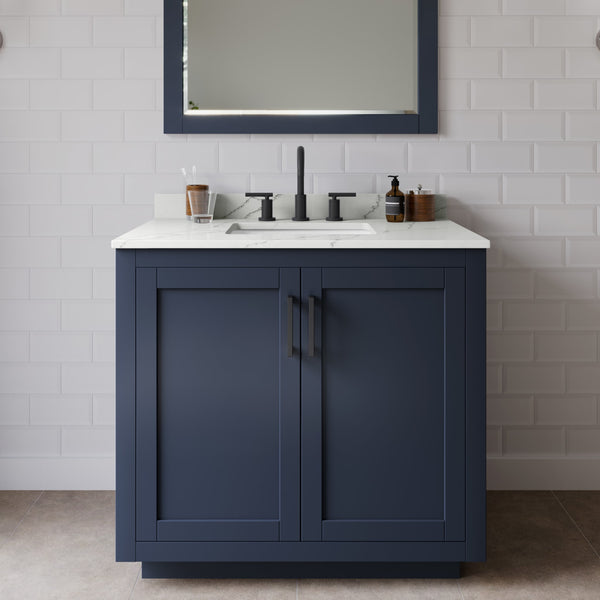 Miranda Single Bathroom Vanity - 36W x 33.75H x 22D