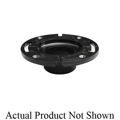 DWV Closet Flange, 3 in, Spigot, ABS
