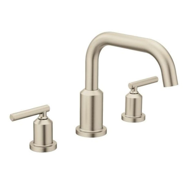 Gibson Widespread Deck Mounted Roman Tub Filler Trim with Two Handles - Less Rough In Valve