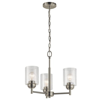 Winslow 3 Light 18" Wide Chandelier