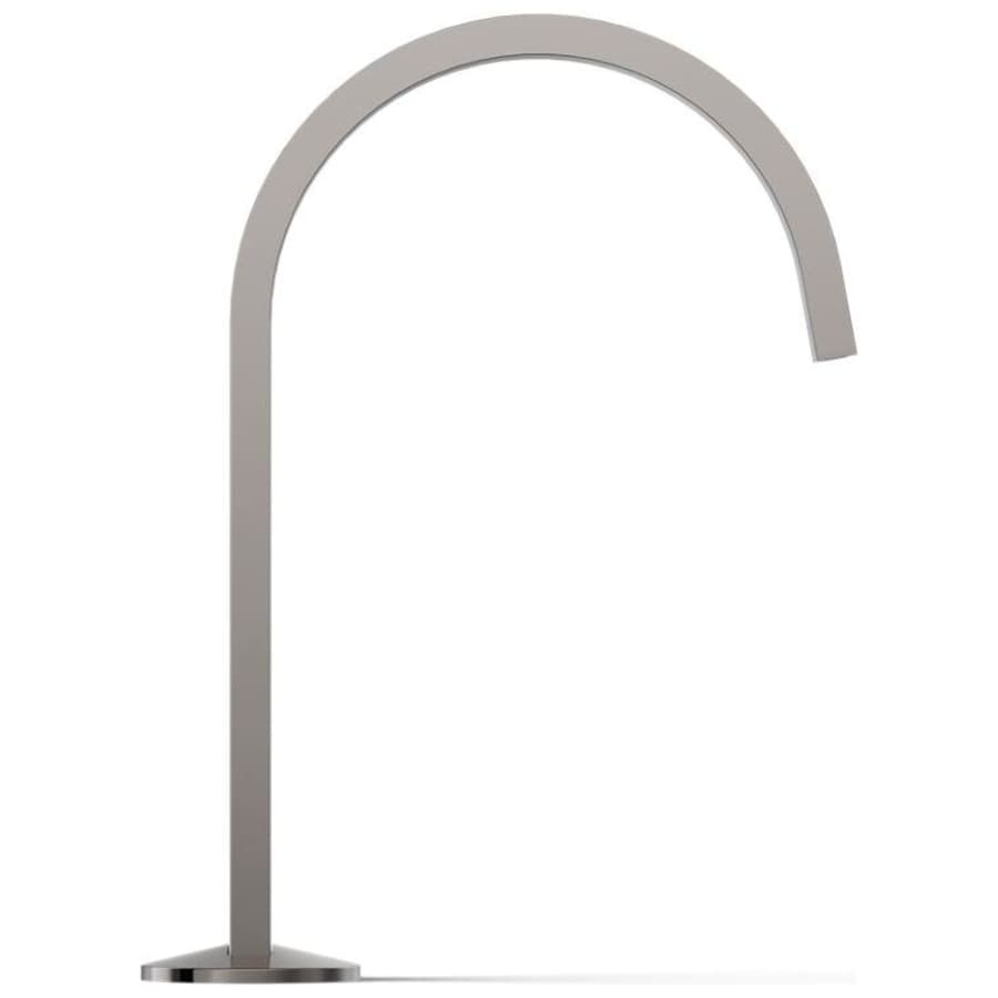 Components 1.2 GPM Widespread Bathroom Faucet with Drain Assembly and Ribbon Design Spout - Less Handles