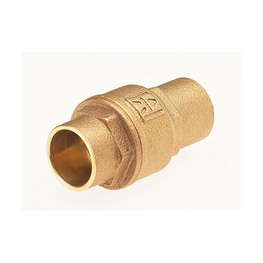 Ultra Pure™ Spring Check Valve, 1-1/4 in, C, Bronze
