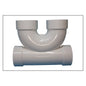 Texas 2-Way Cleanout Tee, 4 in, Hub, DWV, PVC