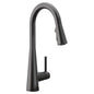 Sleek™ Kitchen Faucet, Deck Mount, ADA, 1 Lever Handle, 1 or 3-Hole, Matte Black