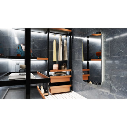 TERRAMOR NERO HN 12X24