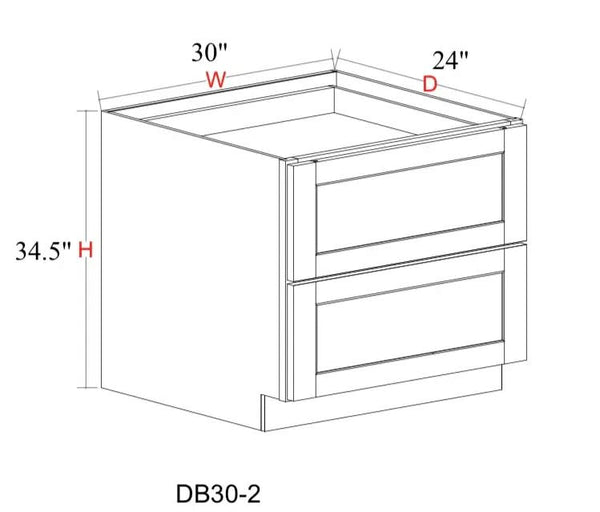 Farm Sink Base Cabinet- 30"W x 34- 1/2"H x 24"D