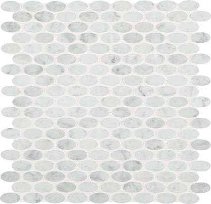 Marble Carrara White Hexagon 6X6 Polished