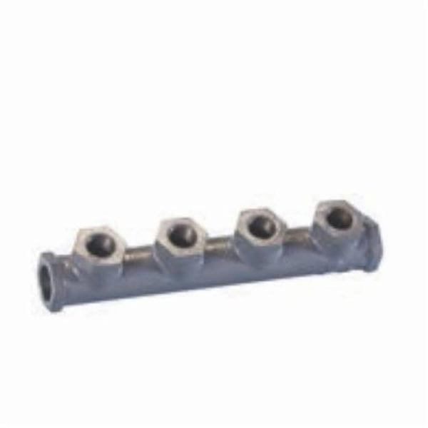 Gas Manifold, 3/4 x 1/2 x 1/2 x 1/2 x 1/2 x 1/2 in, FNPT, Cast Iron