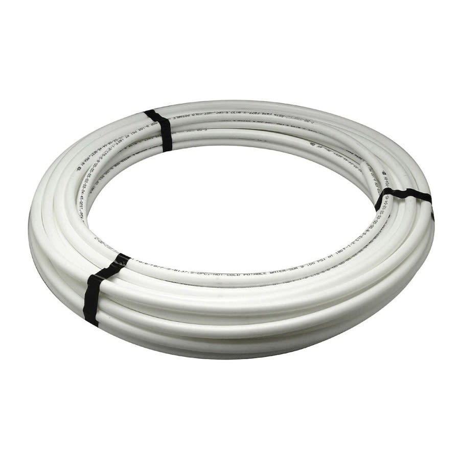 ZURNPEX® PEX Tube, 1-1/4 in, White, 100 ft L