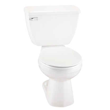 Ultra Flush® Toilet Bowl, Floor Mount, 12 in Rough, Round, White