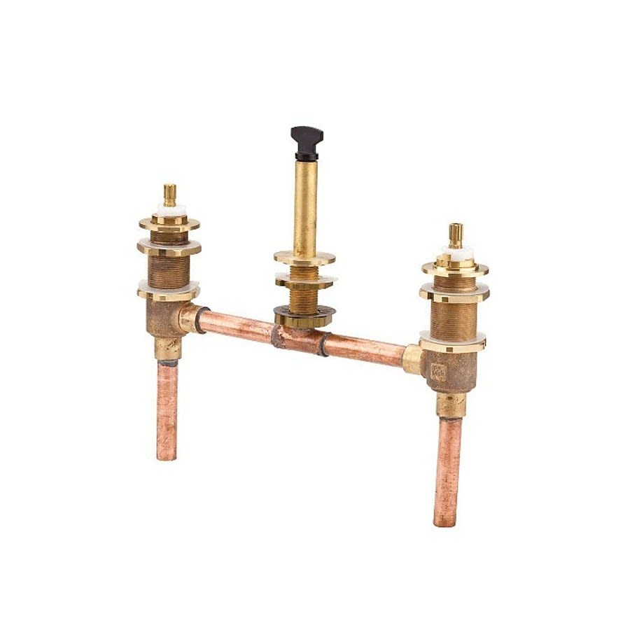 Pfirst Series™ Two Handle Universal Roman Tub Valve Only, 1/2 in, C, Brass Body