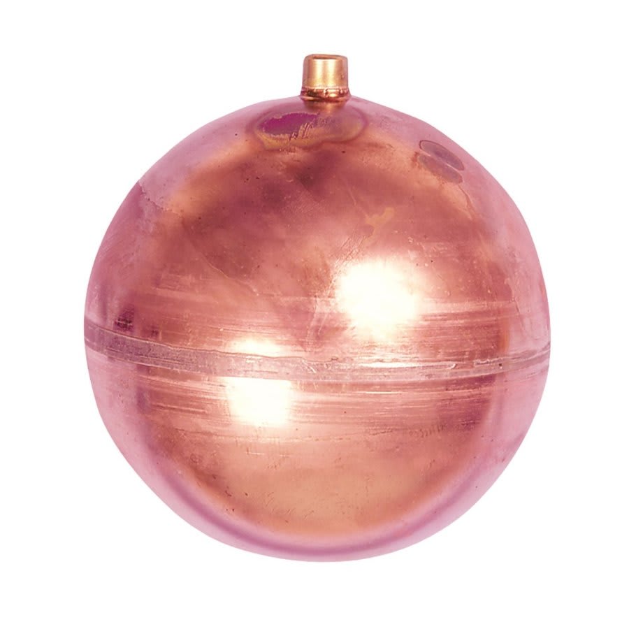 Float, Round Float, 1/4-20 Thread, Copper