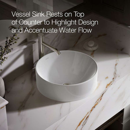 Vox 16-1/2" Vessel Sink with Overflow