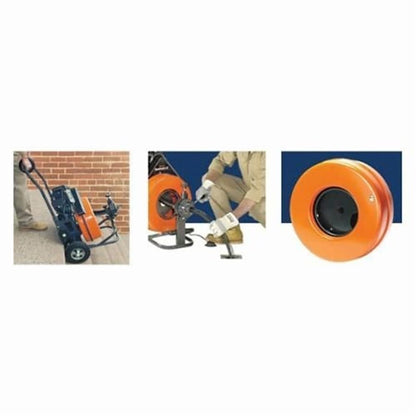 Speedrooter 92™ Drain Snake, 3 to 10 in Drain, 1/2 hp, 5/8 in x 100 ft L Cable