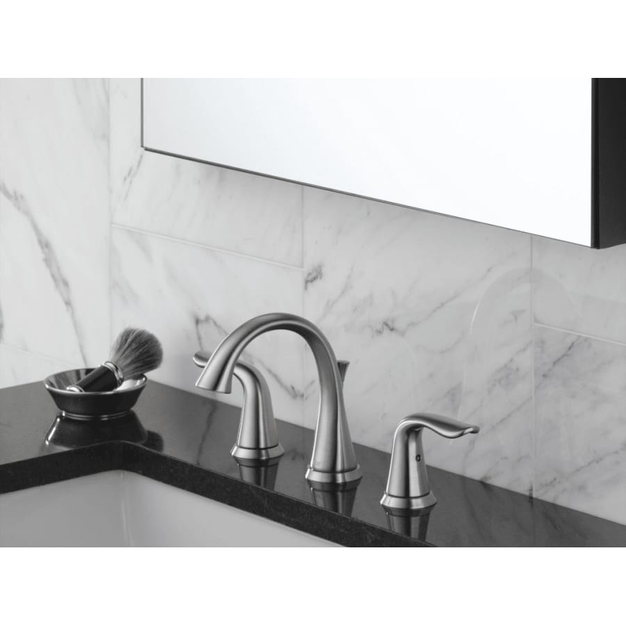 Lahara Widespread Bathroom Faucet with Pop-Up Drain Assembly - Includes Lifetime Warranty