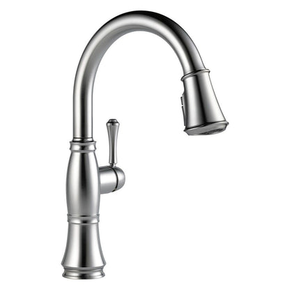 Cassidy™ Kitchen Faucet, Deck Mount, ADA, 1 Lever Handle, 1 or 3-Hole, Lumicoat Arctic Stainless