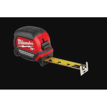 25ft Compact Magnetic Tape Measure