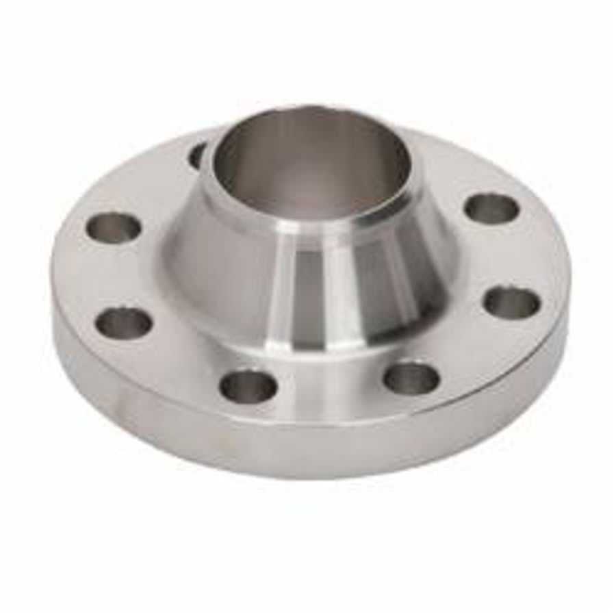 Raised Face Flange, 4 in, Weld Neck, 150 lb, 9 in OD, 3/4 in Bolt Hole Size, 316/316L Stainless Steel