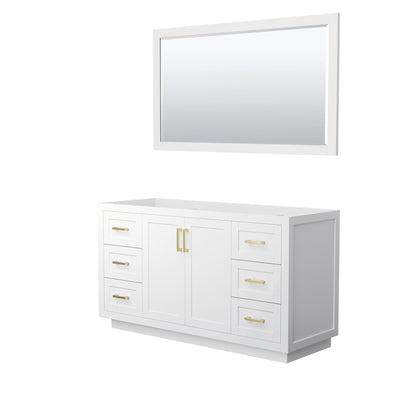 Miranda Single Bathroom Vanity - 59.25W x 33H x 21.75D