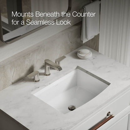 Archer 19-7/8" Undermount Bathroom Sink with Overflow