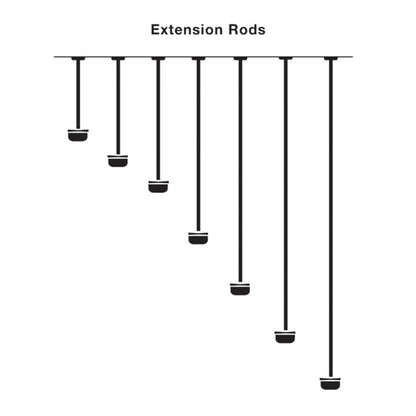 12" Downrod Accessory - 5/8" Diameter