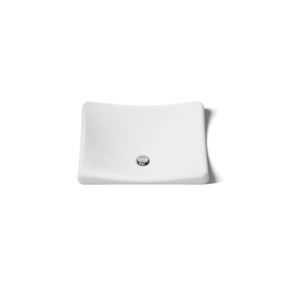 DemiLav 18-1/4" Enameled Cast Iron Wading Pool Bathroom Sink