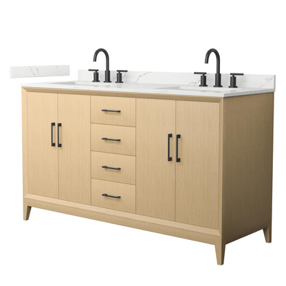 Janna Double Bathroom Vanity - 60W x 35.25H x 22D