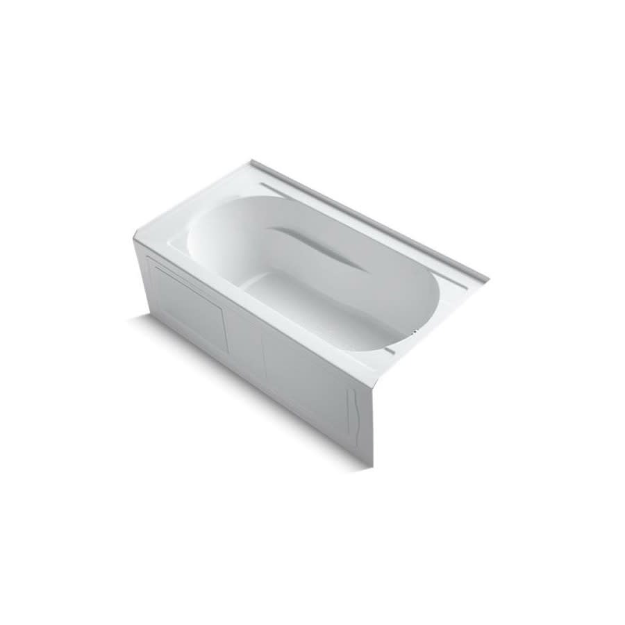 Devonshire® Alcove Tub, 60 x 32 x 21-1/4 in, Right Hand Drain, White