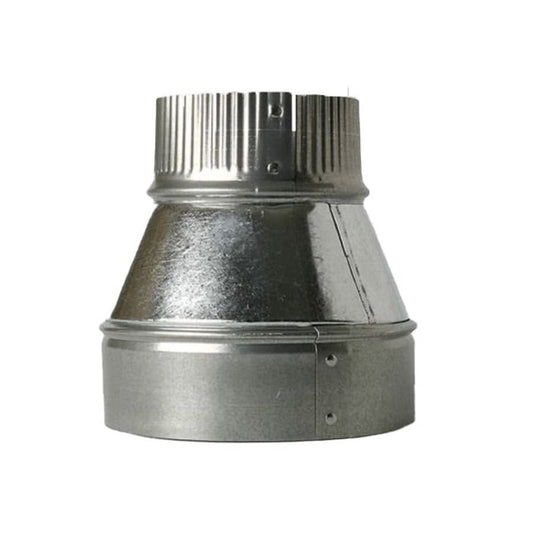 Vent Reducer, 6 x 5 in Dia, 30 ga