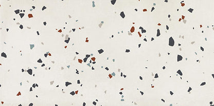 Color Story Floor Designer White Speckle Square 12X12 Matte