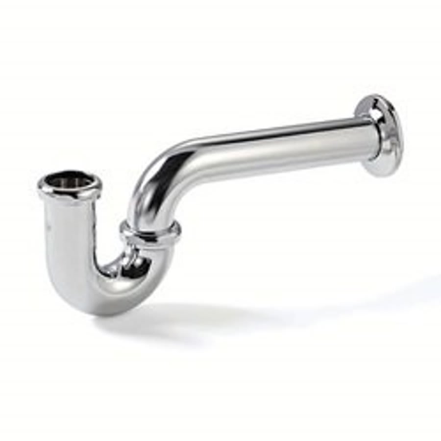 Tubular P-Trap, 1-1/2 in, 17 ga, Polished Chrome