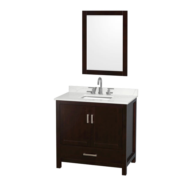 Sheffield Single Bathroom Vanity - 36W x 35H x 22D
