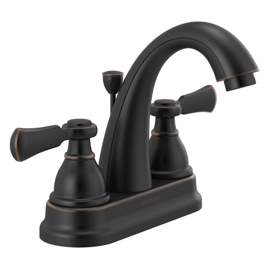 Elmhurst™ Centerset Lavatory Faucet, ADA, 2 Handle, 3-Hole, 1 gpm, Oil Rubbed Bronze