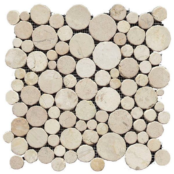 PARADISE ROUND STONE BLANCO (Make to order)