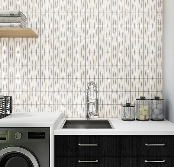 Perfit Mosaix Namaste Trapezoid, Straight Edge 6X6 Honed