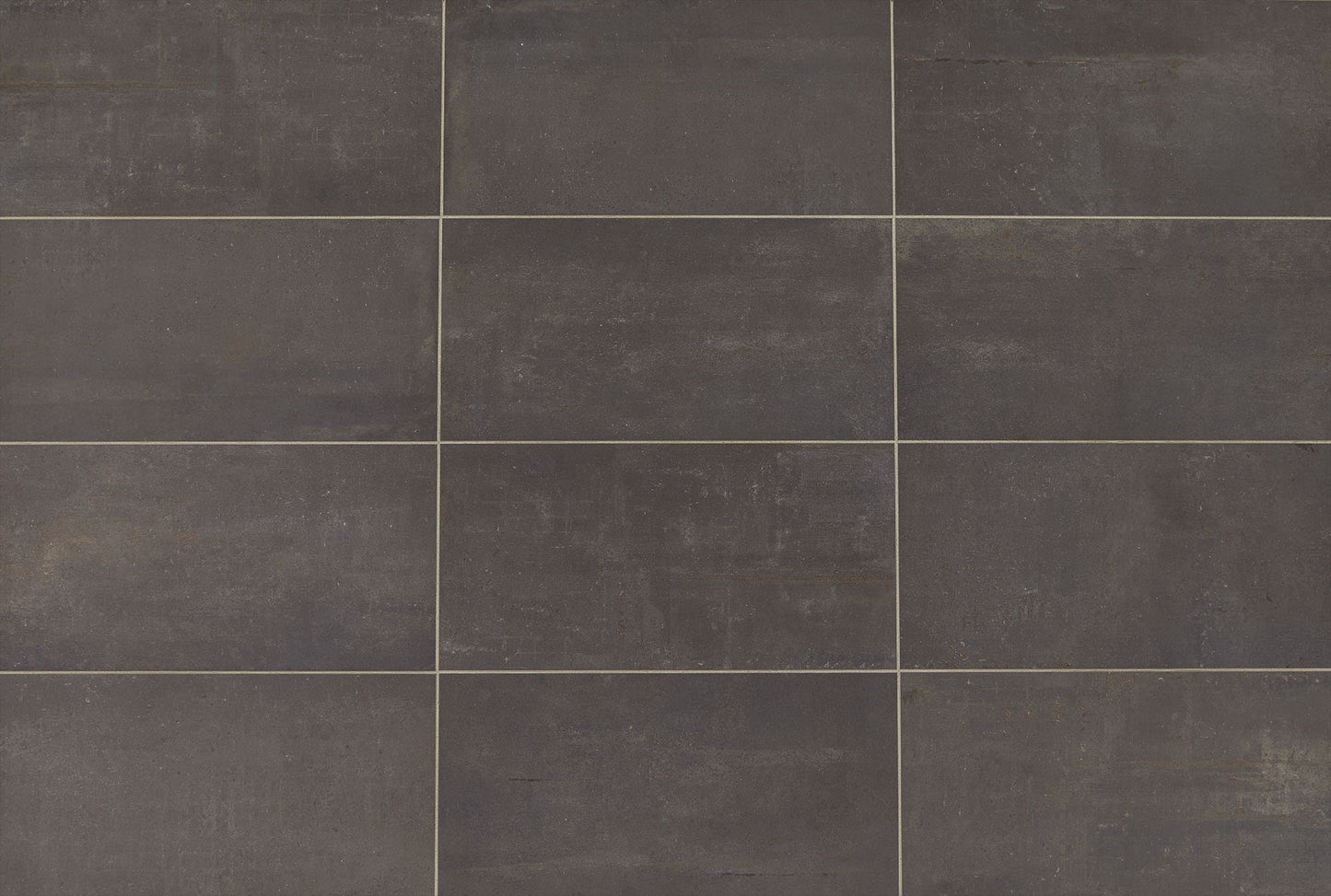 Union Black Nickel Rectangle 24X48 Matte