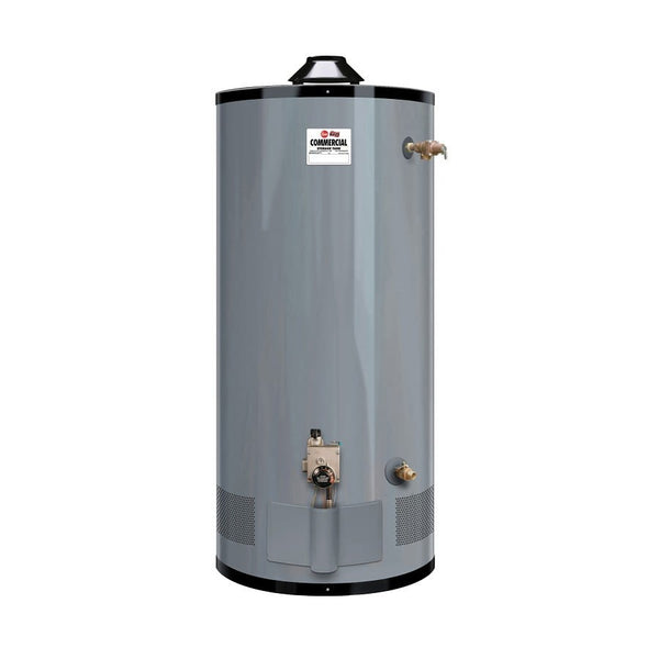 Atmospheric Commercial Gas Water Heater, 98 gal, Natural Gas, 75 Kbtu/hr, Ultra Low NOx