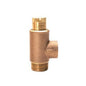 Pressure Relief Valve, 3/4 x 1/2 in, MNPT x FNPT, Cast Bronze