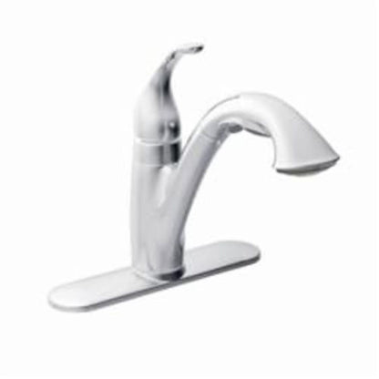 Camerist® Kitchen Faucet, Deck Mount, ADA, 1 Lever Handle, 1 or 3-Hole, Polished Chrome