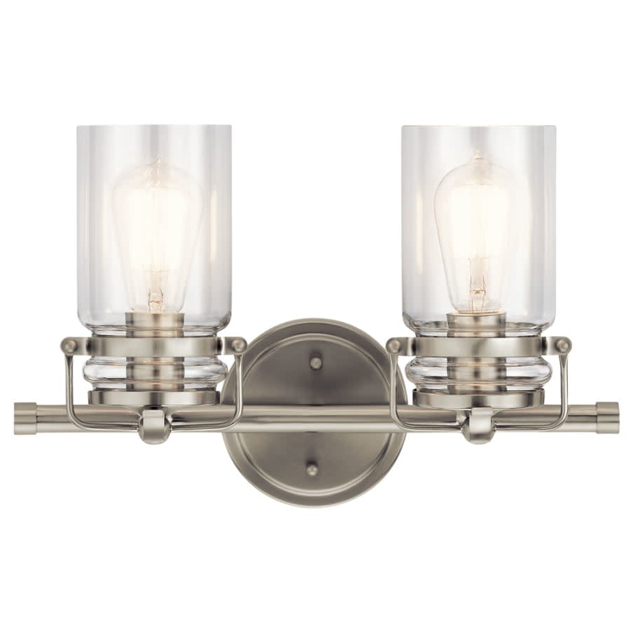 Brinley 2 Light 16" Wide Bathroom Vanity Light