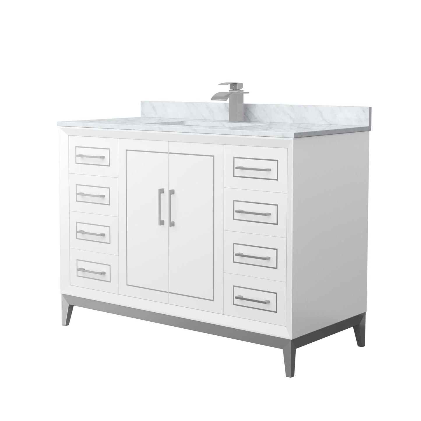 Marlena Single Bathroom Vanity - 48W x 35.25H x 22D