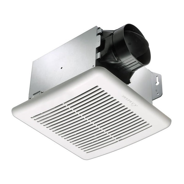 GreenBuilder Bathroom Fan, 80 cfm, 120 VAC
