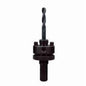 Large Thread Quick-Change Universal Hole Saw Arbor, 7/16 in Hardened Carbon Steel/Alloy Steel